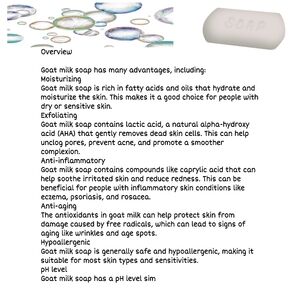 Why goat milk soap??
